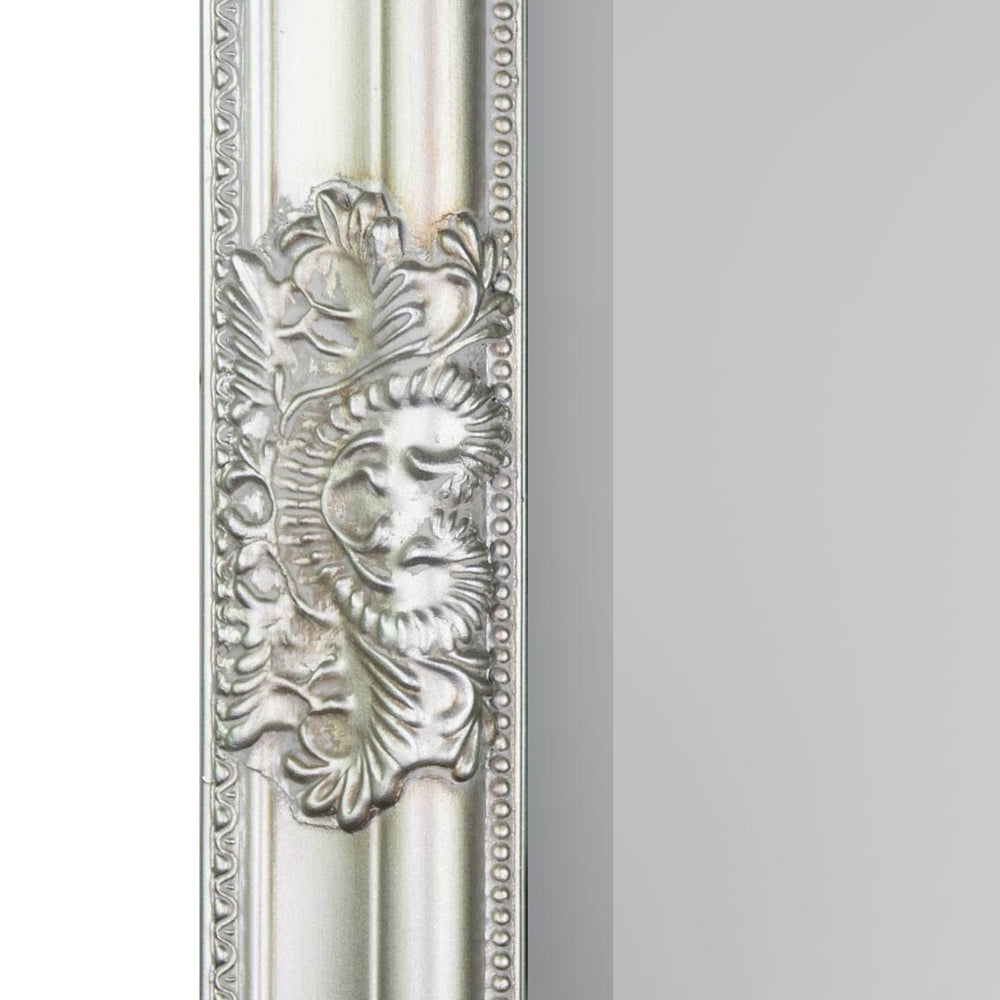 Product photograph of Olivia S Austin Full Length Mirror In Silver - 160 X 73cm from Olivia's.