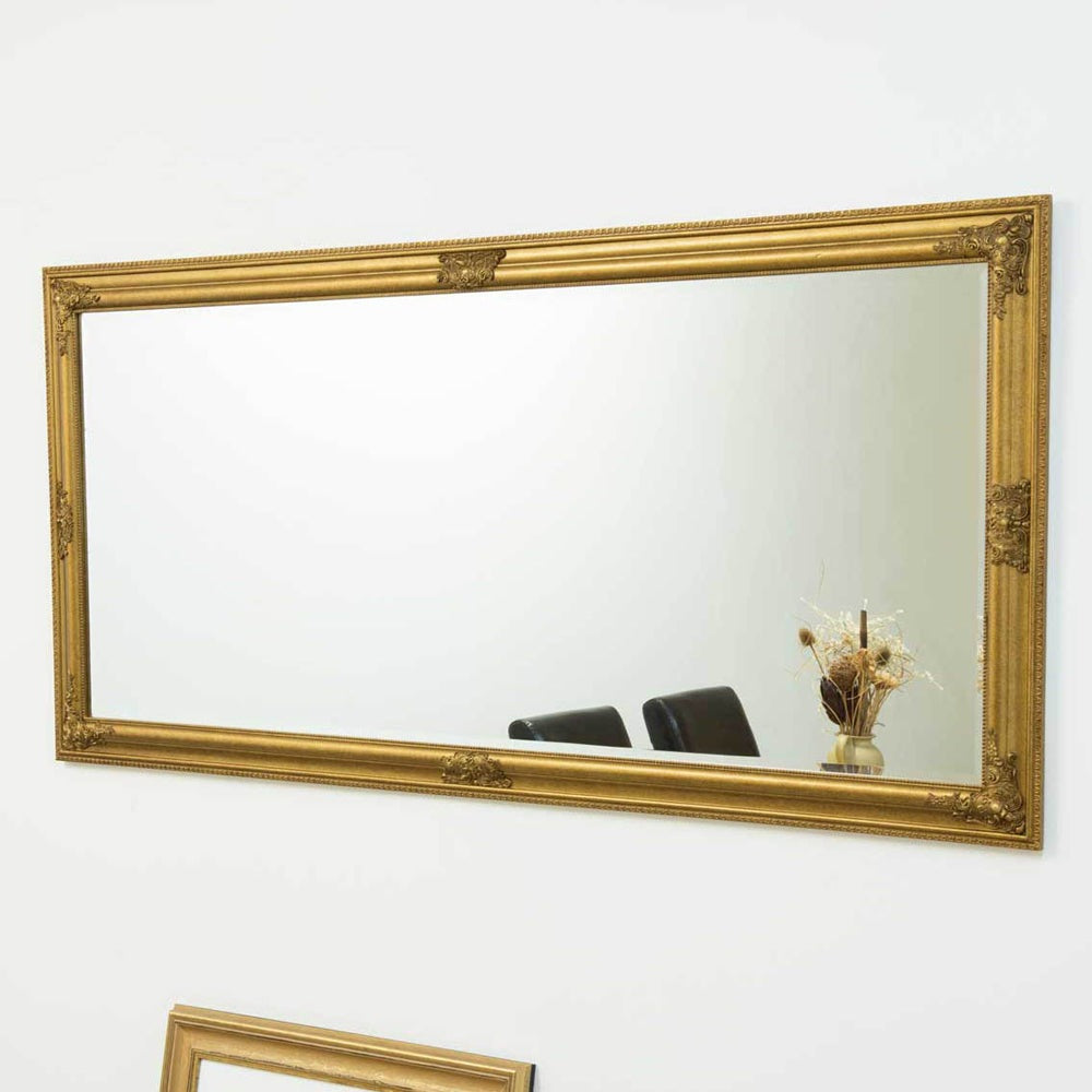 Product photograph of Olivia S Austin Full Length Mirror In Gold - 160 X 73cm from Olivia's.