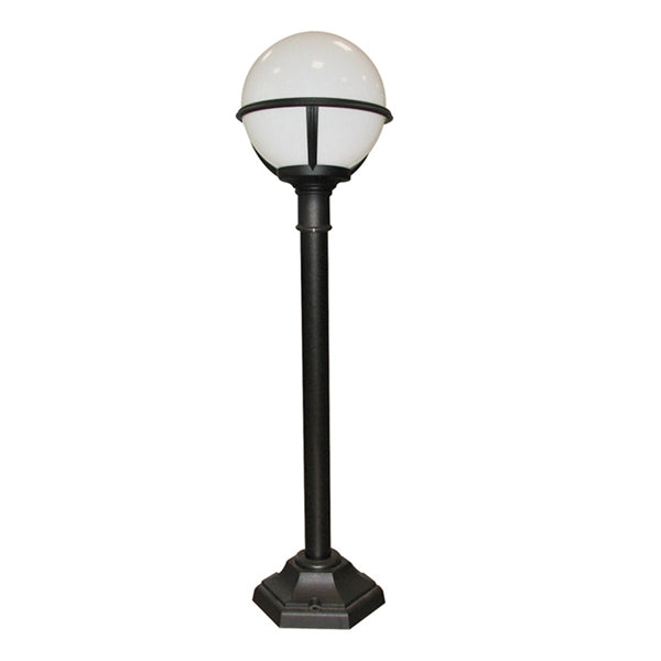 Product photograph of Elstead Glenbeigh 1 Light Floor Lamp Black Large from Olivia's