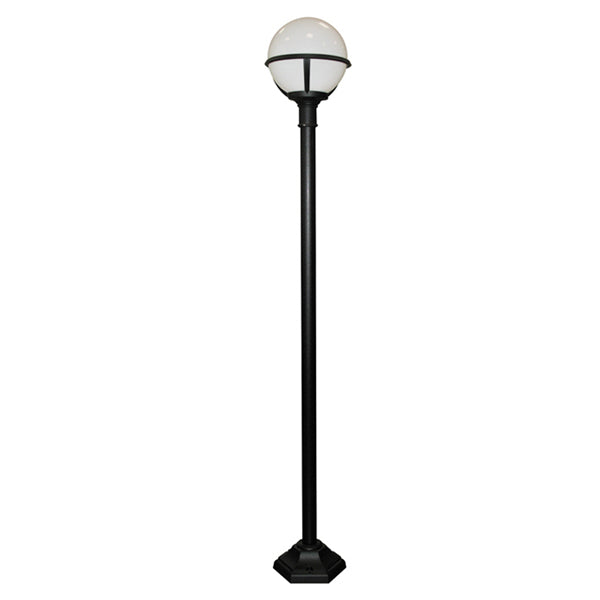 Product photograph of Elstead Glenbeigh 1 Light Floor Lamp Black Small from Olivia's.
