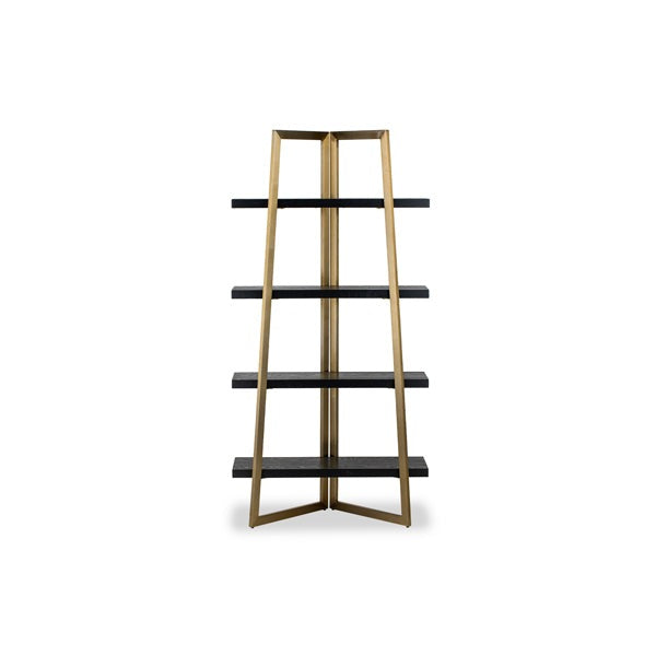 Product photograph of Liang Eimil Andaz Black Shelving from Olivia's.