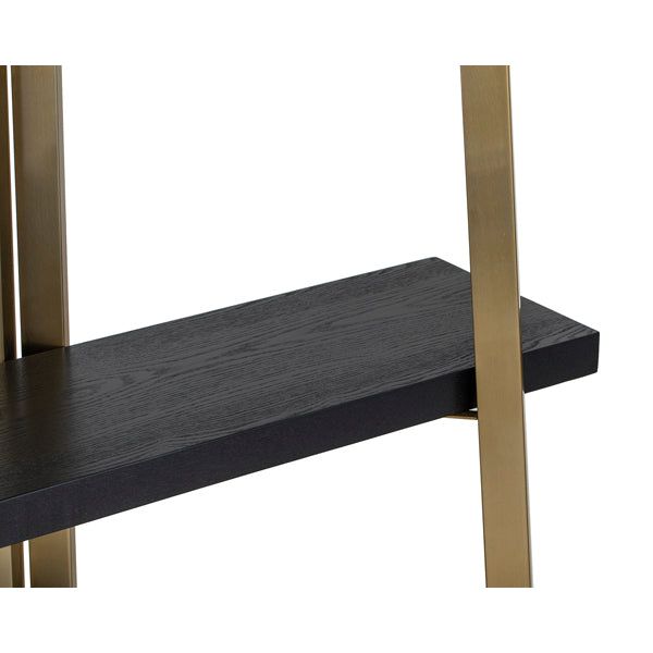 Product photograph of Liang Eimil Andaz Black Shelving from Olivia's.