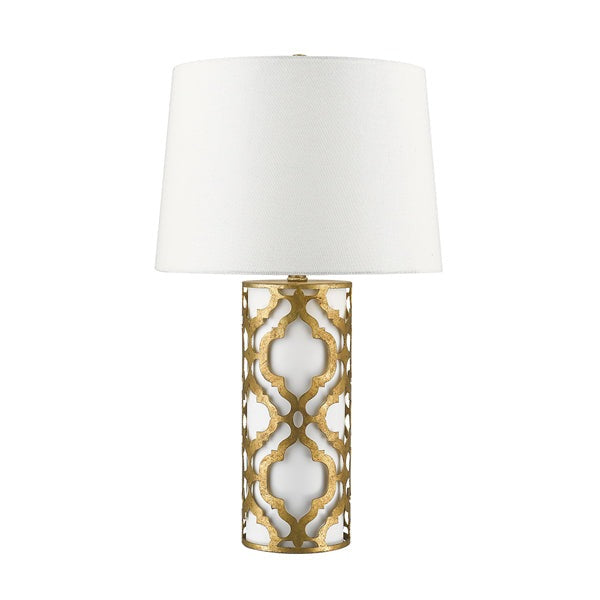 Product photograph of Elstead Arabella 1 Light Table Lamp Distressed Gold from Olivia's