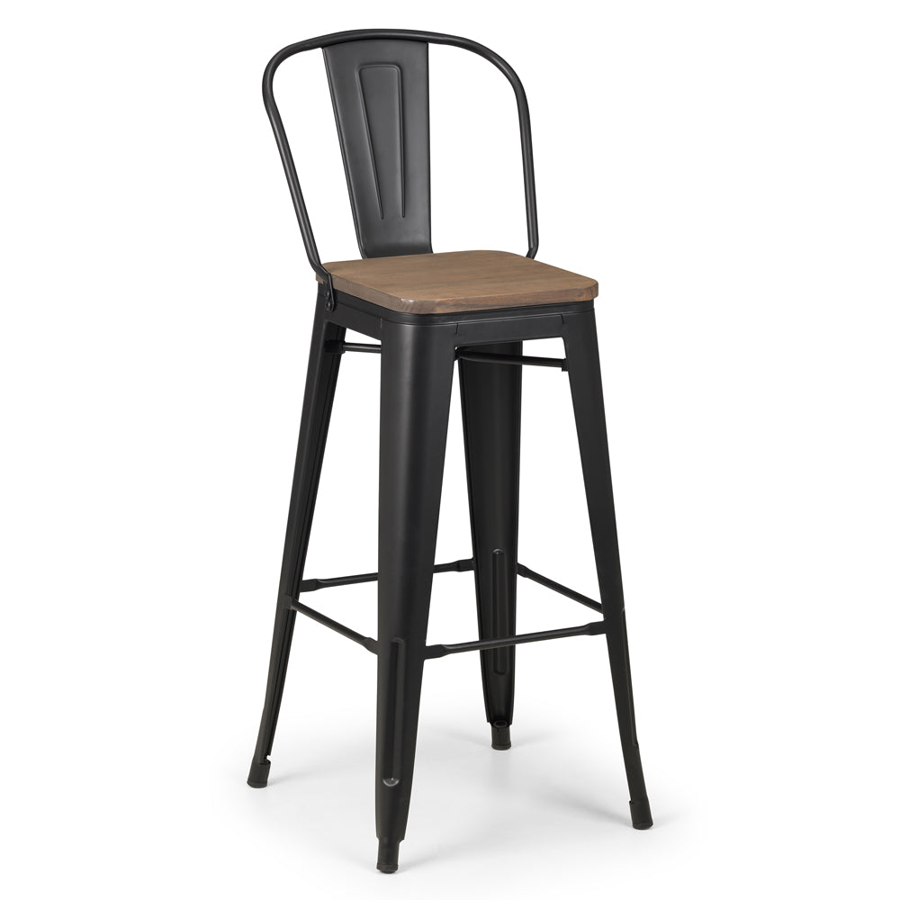 Product photograph of Olivia S Set Of 2 Granton Metal Bar Stools from Olivia's