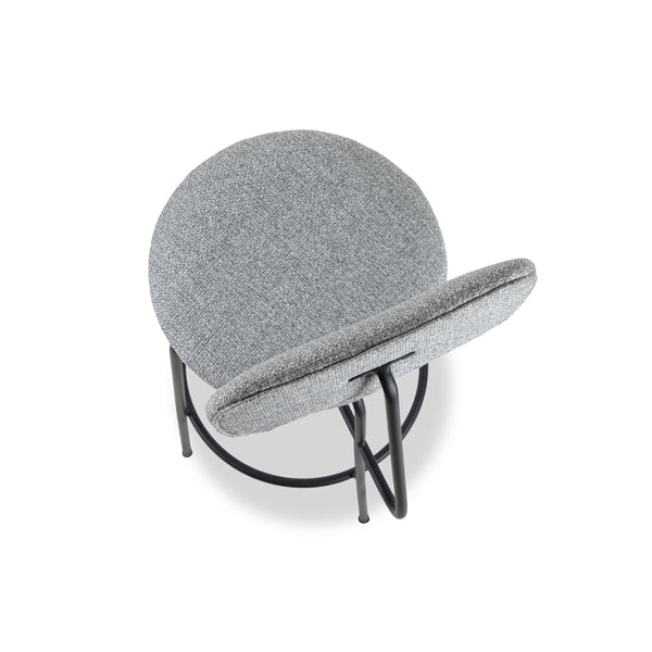Product photograph of Liang Eimil Seclus Bar Stool - Emporio Grey Fabric from Olivia's.