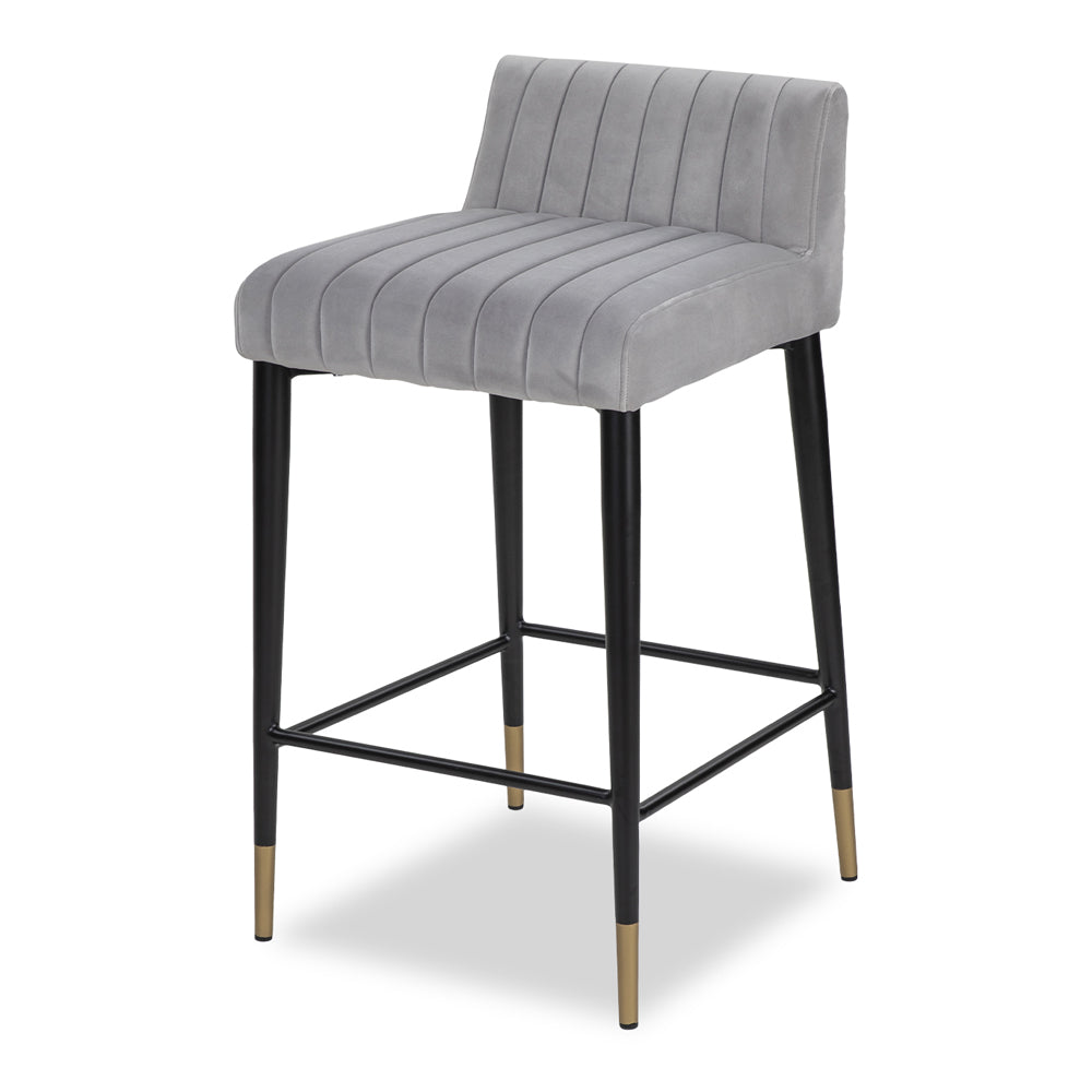 Product photograph of Liang Eimil Coltrane Counter Stool Kaster Light Grey from Olivia's