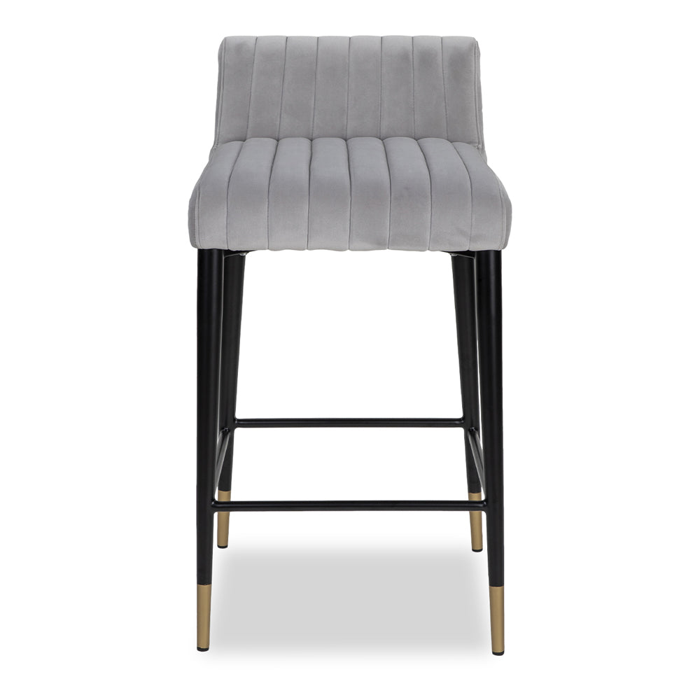 Product photograph of Liang Eimil Coltrane Counter Stool Kaster Light Grey from Olivia's.