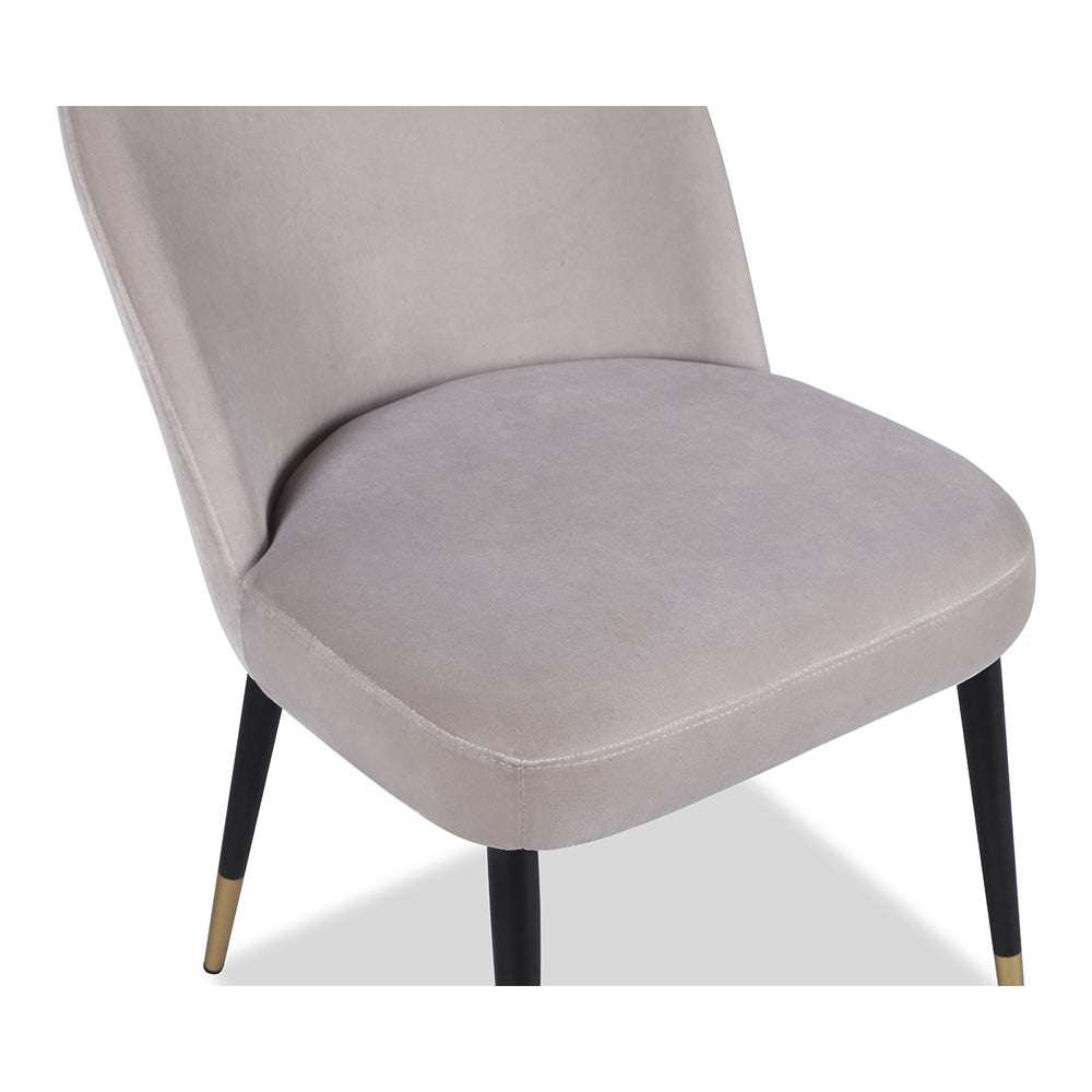 Product photograph of Liang Eimil Set Of 2 Alfa Dining Chairs Gainsborough Dorian Grey from Olivia's.