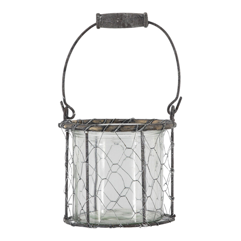 Product photograph of Gallery Interiors Alp Lantern Black Small from Olivia's