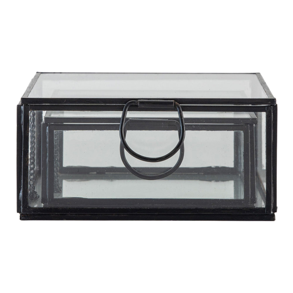 Product photograph of Gallery Interiors Set Of 2 Artemis Box Black from Olivia's