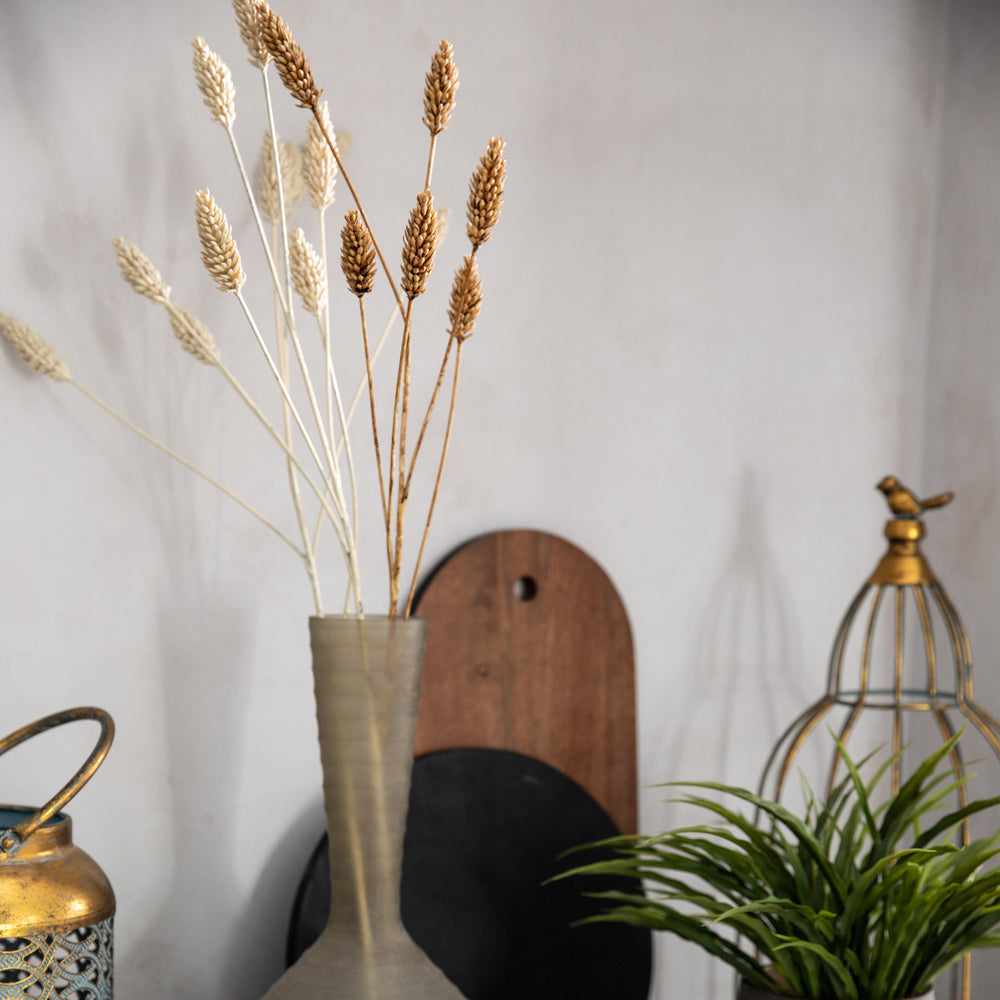 Product photograph of Gallery Interiors Set Of 6 Clemens Wheat Spray Faux Plant Brown from Olivia's