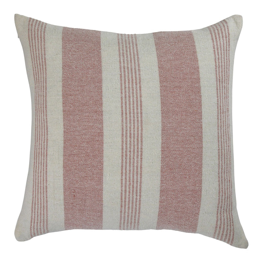 Product photograph of Gallery Interiors Garnette Stripe Stripe Cushion Blush from Olivia's