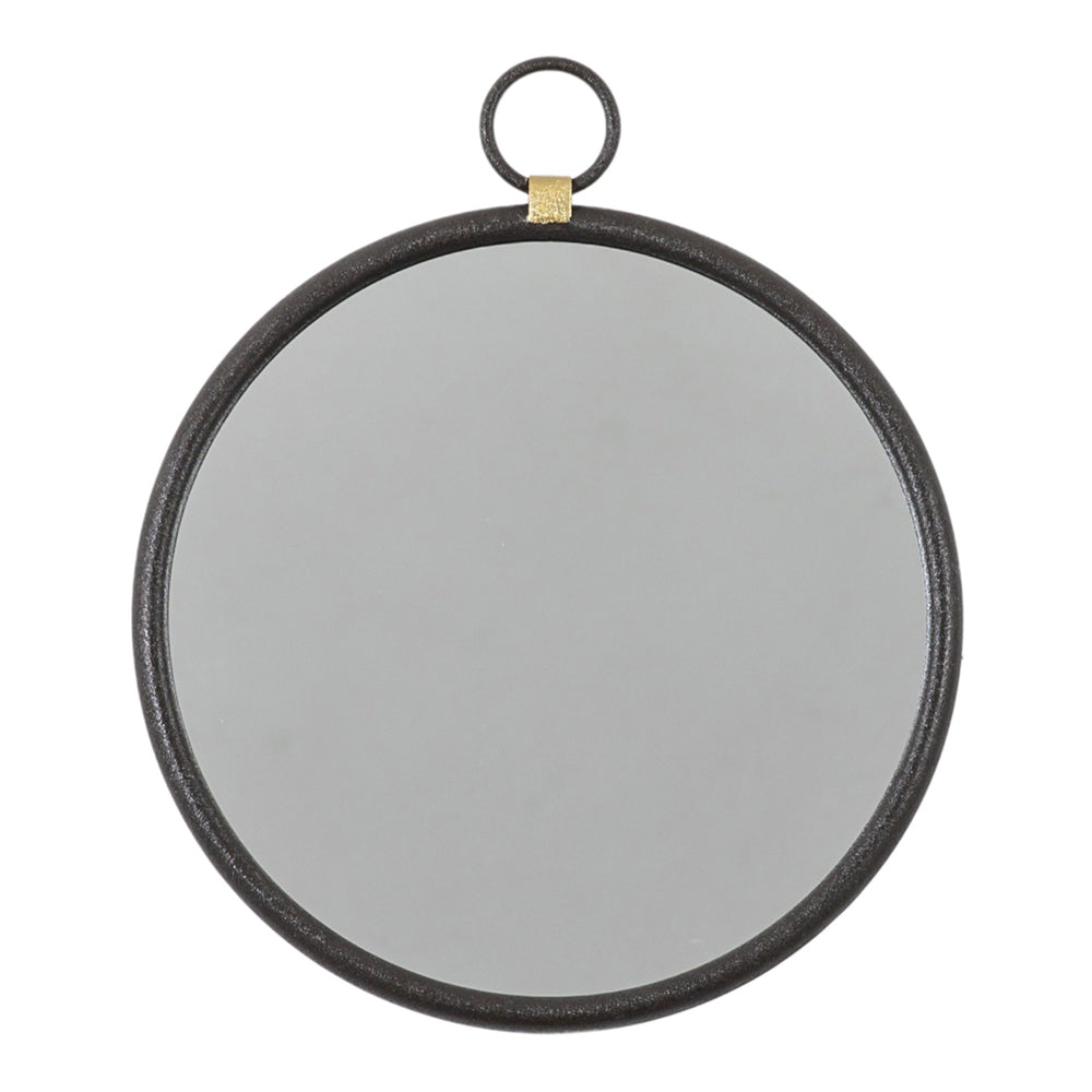 Product photograph of Gallery Interiors Kassia Mirror Black from Olivia's
