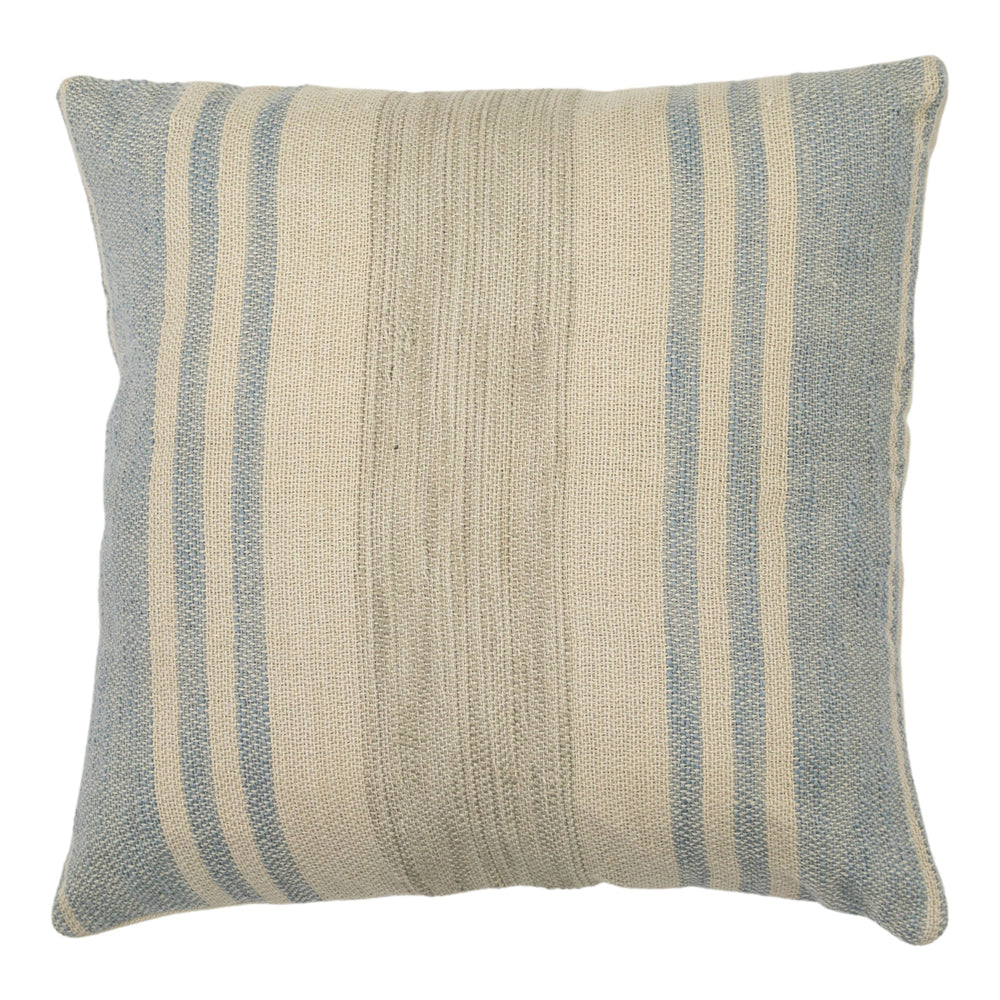 Product photograph of Gallery Interiors Lalla Stripe Cushion Light Blue from Olivia's