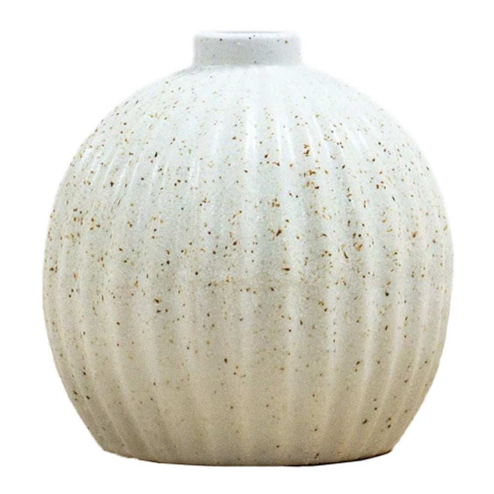 Product photograph of Gallery Interiors Mciver Vase Cream Small from Olivia's