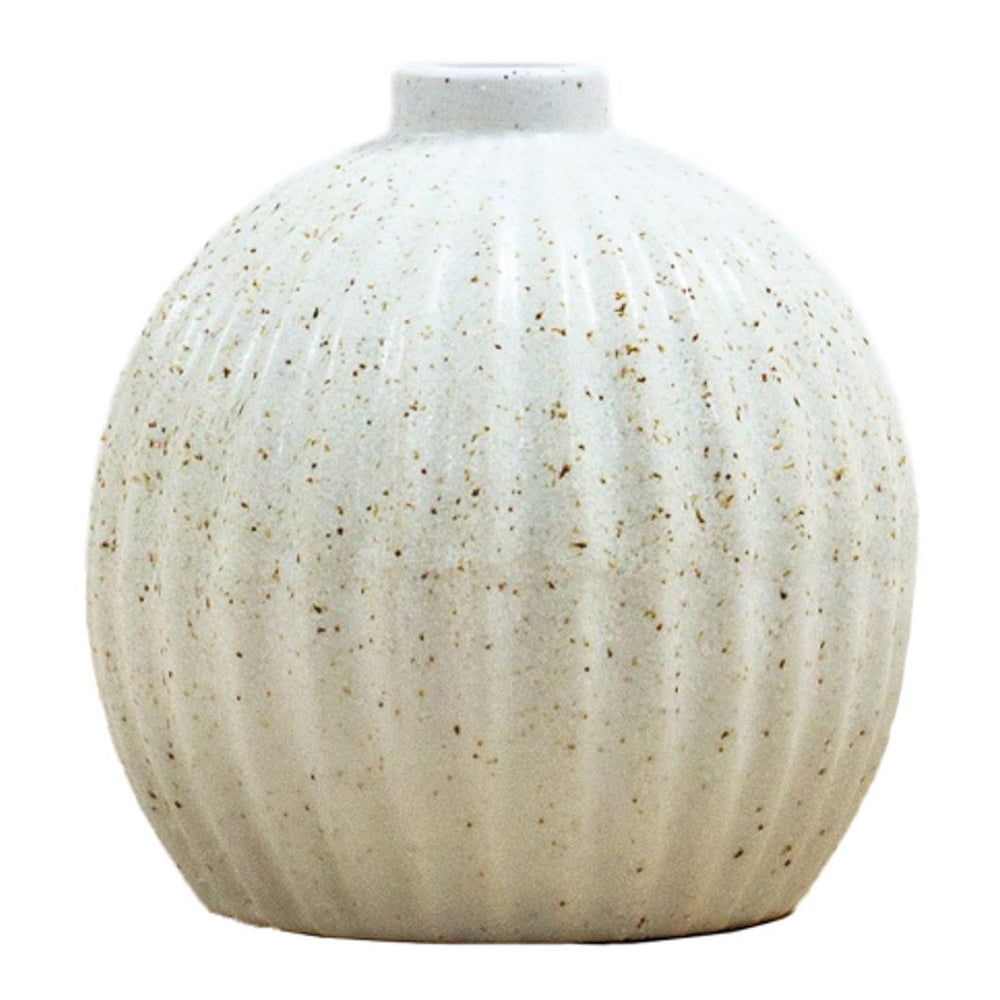 Product photograph of Gallery Interiors Mciver Vase Cream Medium from Olivia's