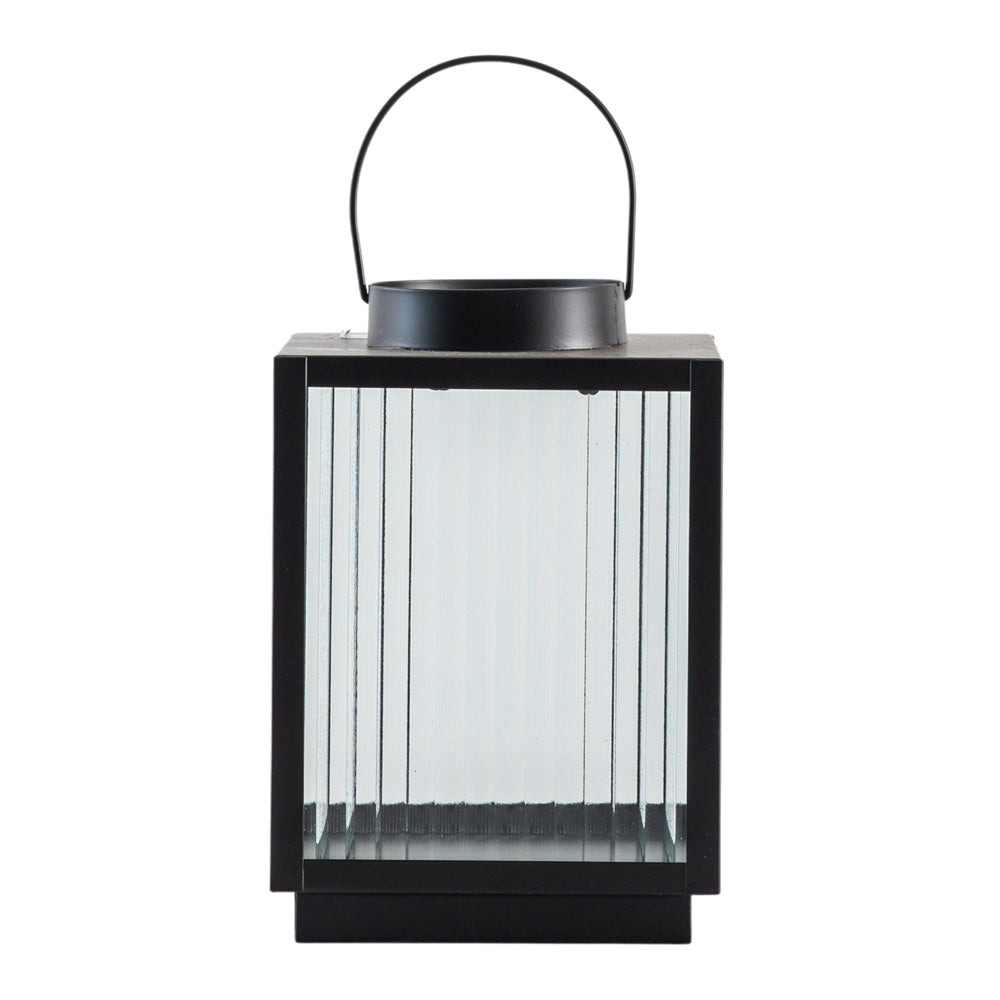 Product photograph of Gallery Interiors Meera Lantern Black Large from Olivia's
