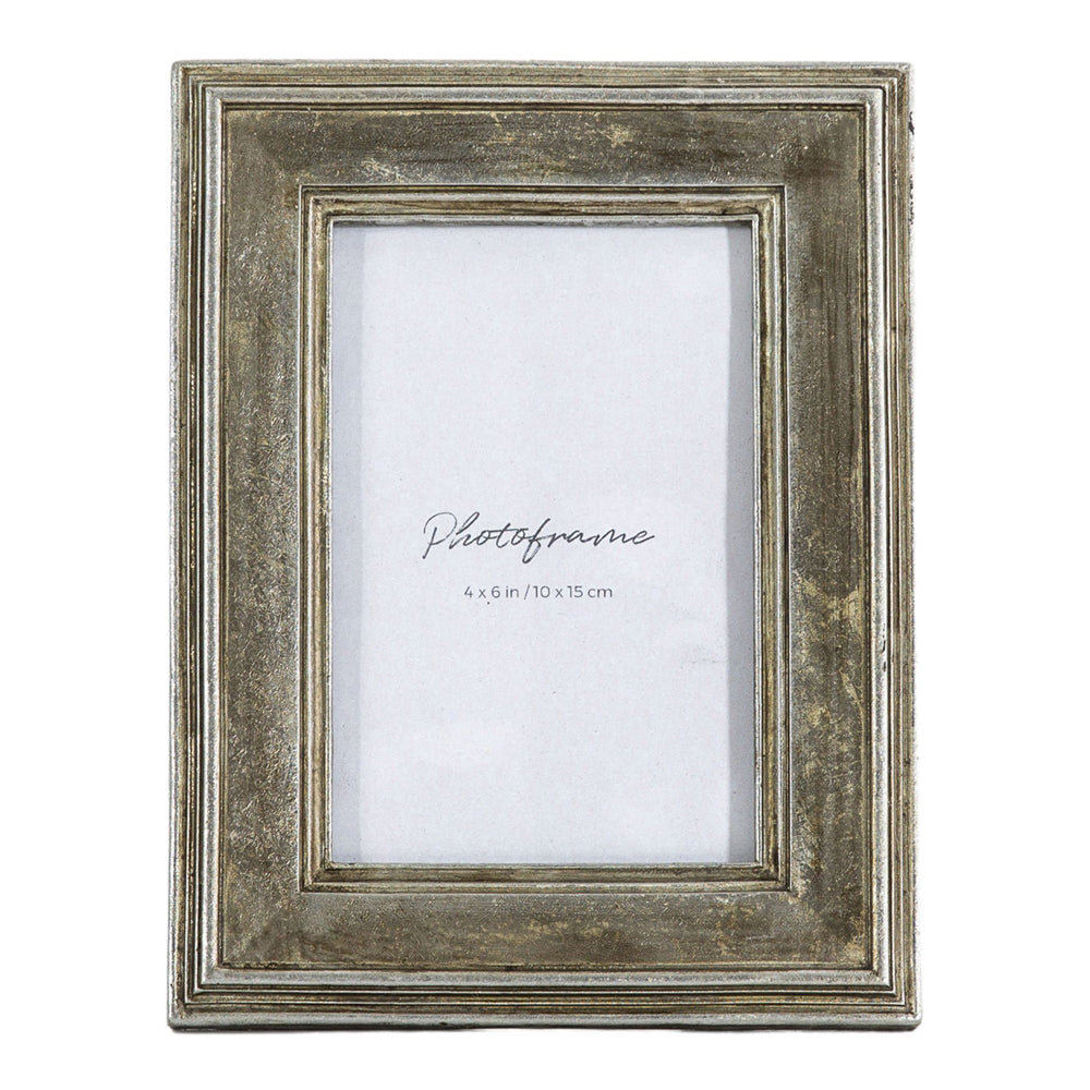 Product photograph of Gallery Interiors Sonam Photo Frame Pewter Large from Olivia's