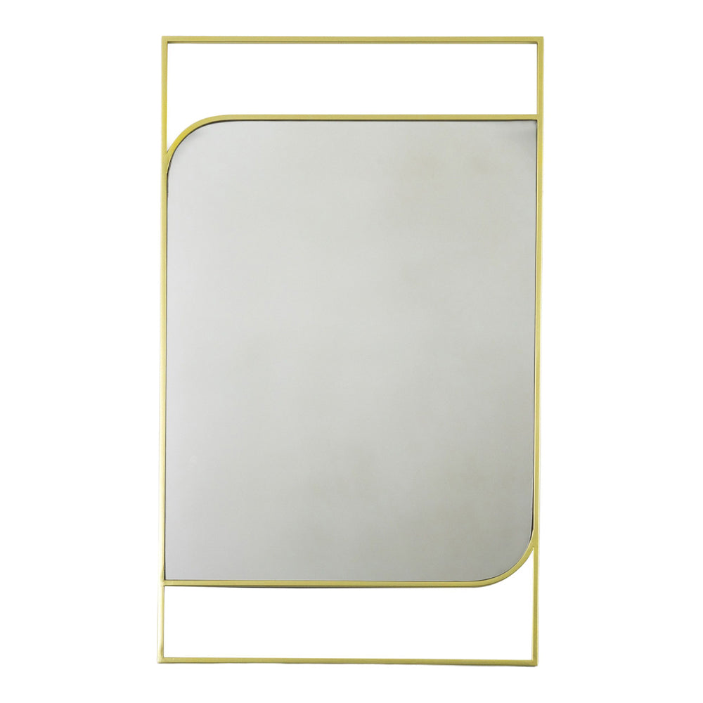 Gallery Interiors Ward Mirror Champagne