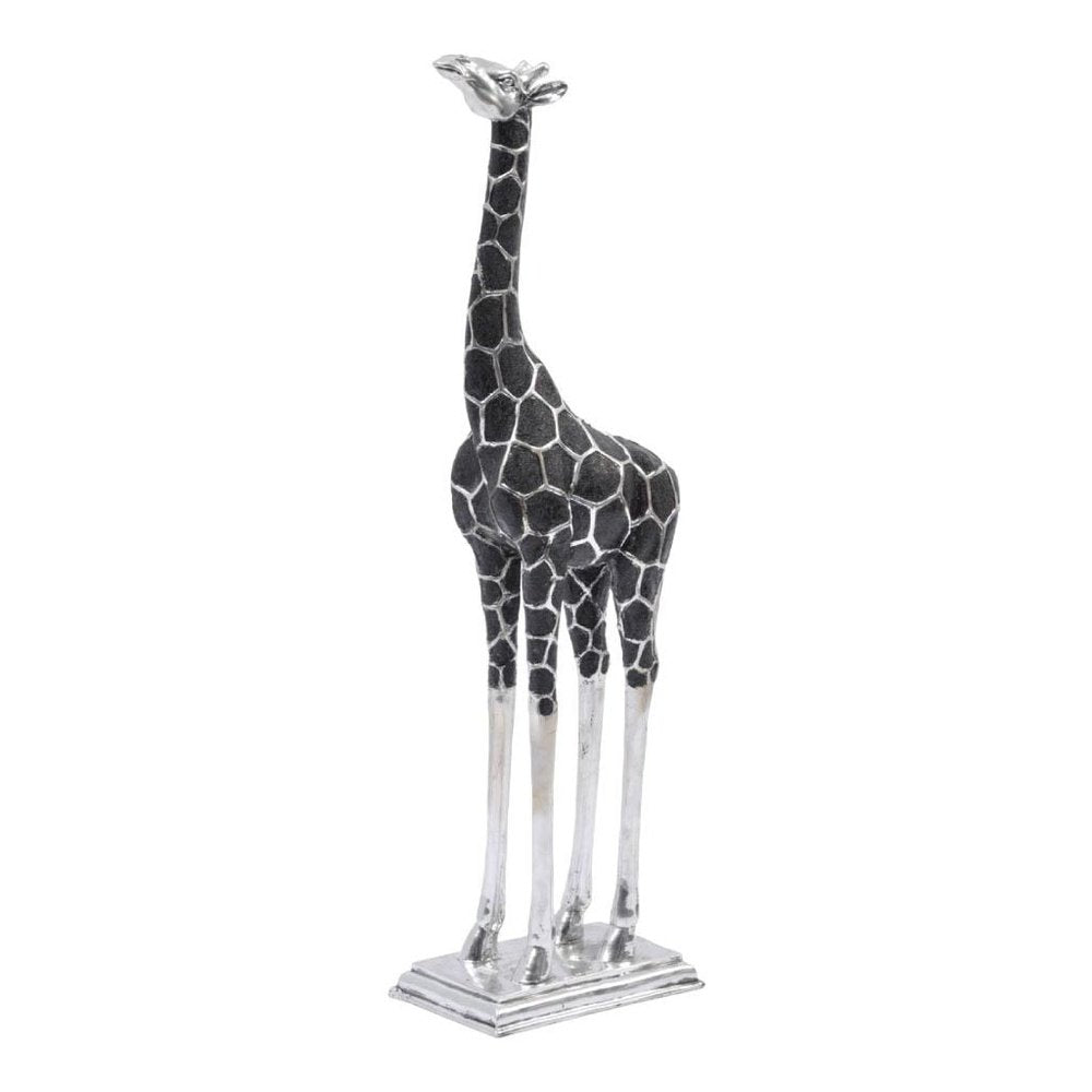 Product photograph of Libra Midnight Mayfair Collection - Giant Giraffe Sculpture Head Forward from Olivia's