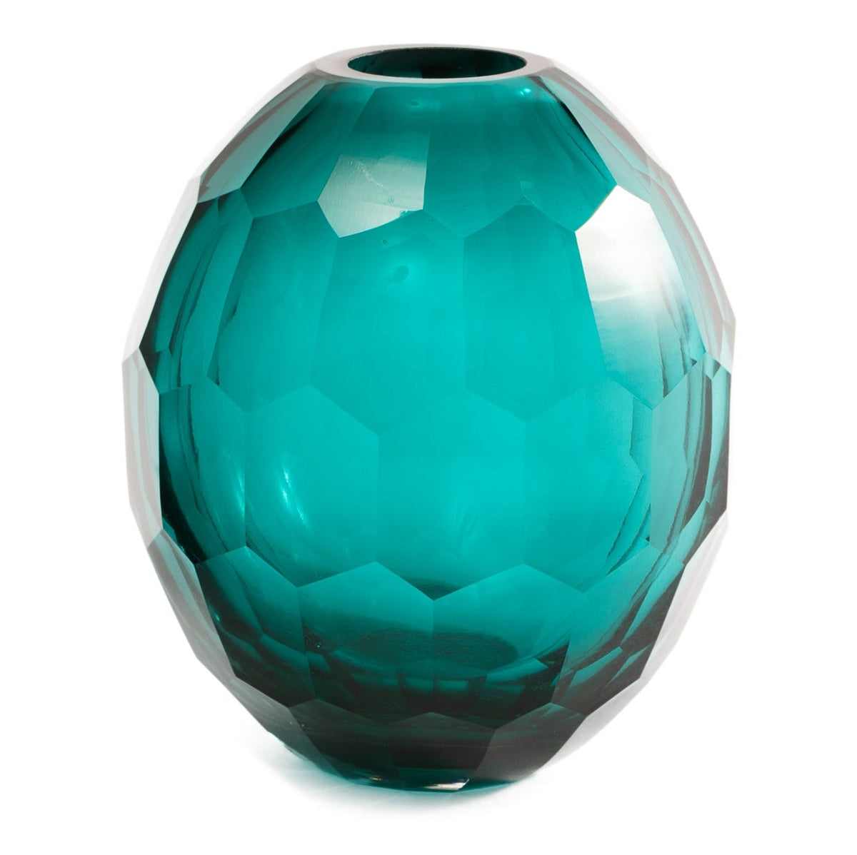 Liang Eimil Glass Vase Teal Small Outlet