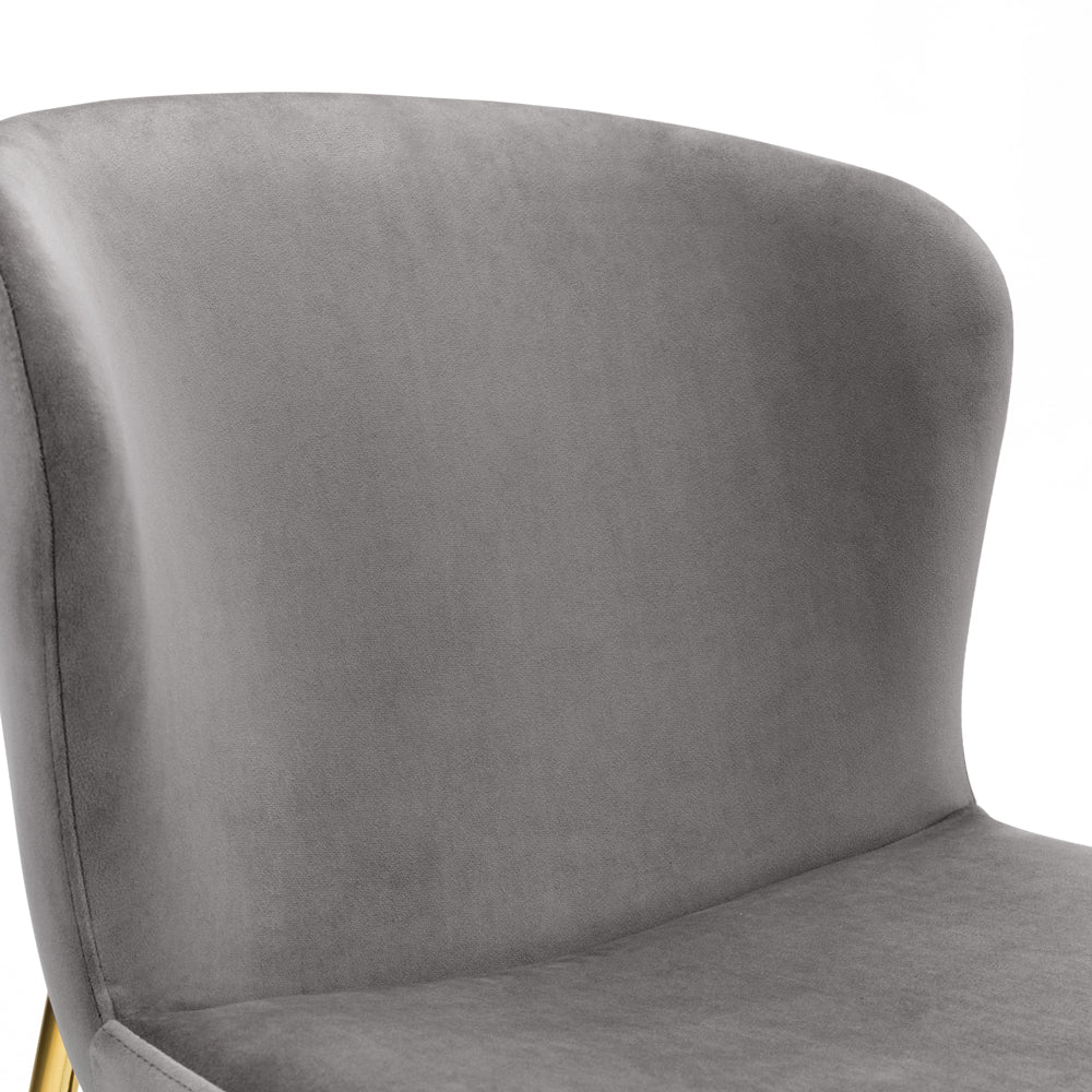 Product photograph of Olivia S Set Of 2 Harris Dining Chairs In Grey from Olivia's.