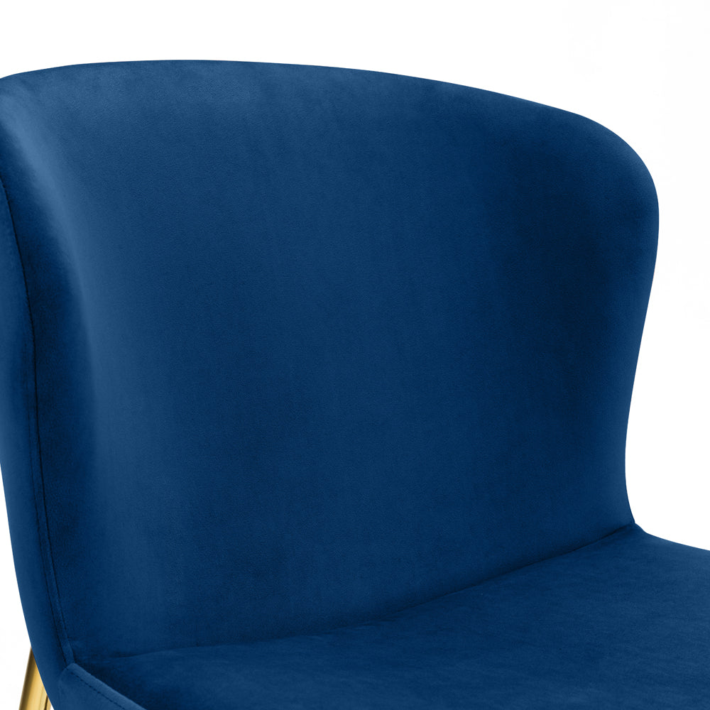 Product photograph of Olivia S Set Of 2 Harris Dining Chairs In Blue from Olivia's.