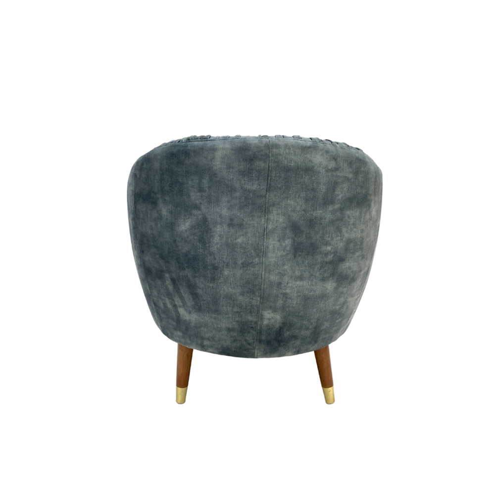 Product photograph of Mindy Brownes Kiona Armchair In Aqua from Olivia's.