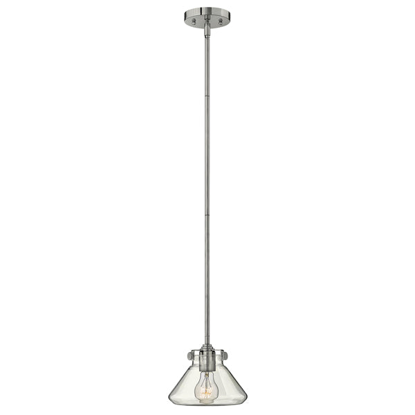 Elstead Congress 1 Light Pendant Chrome Style A