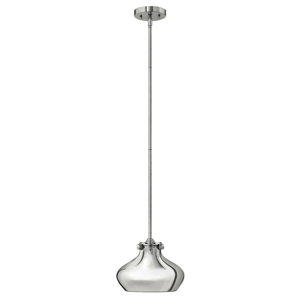 Product photograph of Elstead Hinkley Congress 1 Light Pendant Chrome from Olivia's