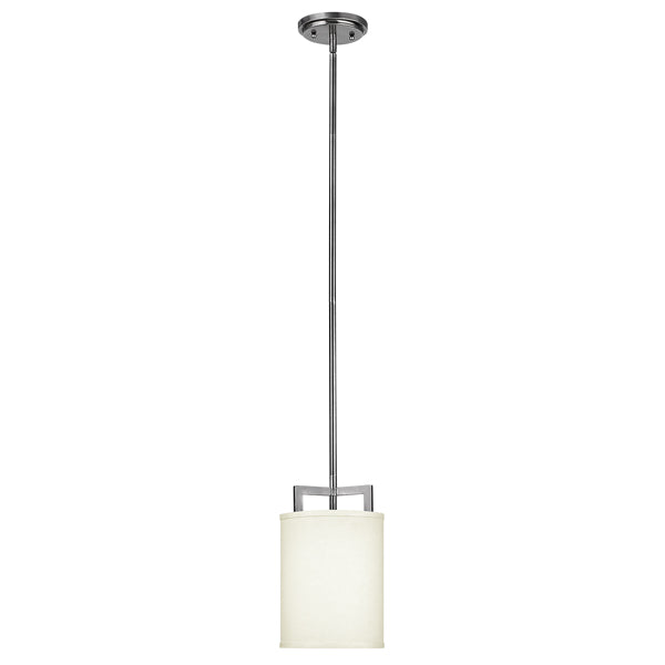 Elstead Hampton 1 Light Pendant Antique Nickel