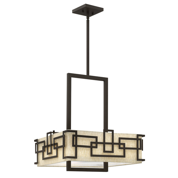 Elstead Hinkley Lanza 3 Light Pendant Oil Rubbed Bronze