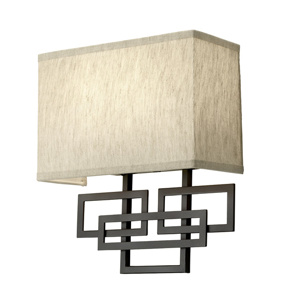 Elstead Lanza 2 Light Wall Light Oil Rubbed Bronze