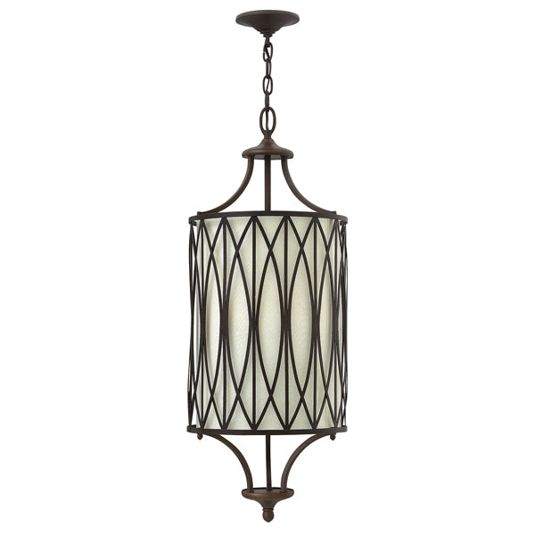 Product photograph of Elstead Walden 3 Light Pendant Victorian Bronze from Olivia's
