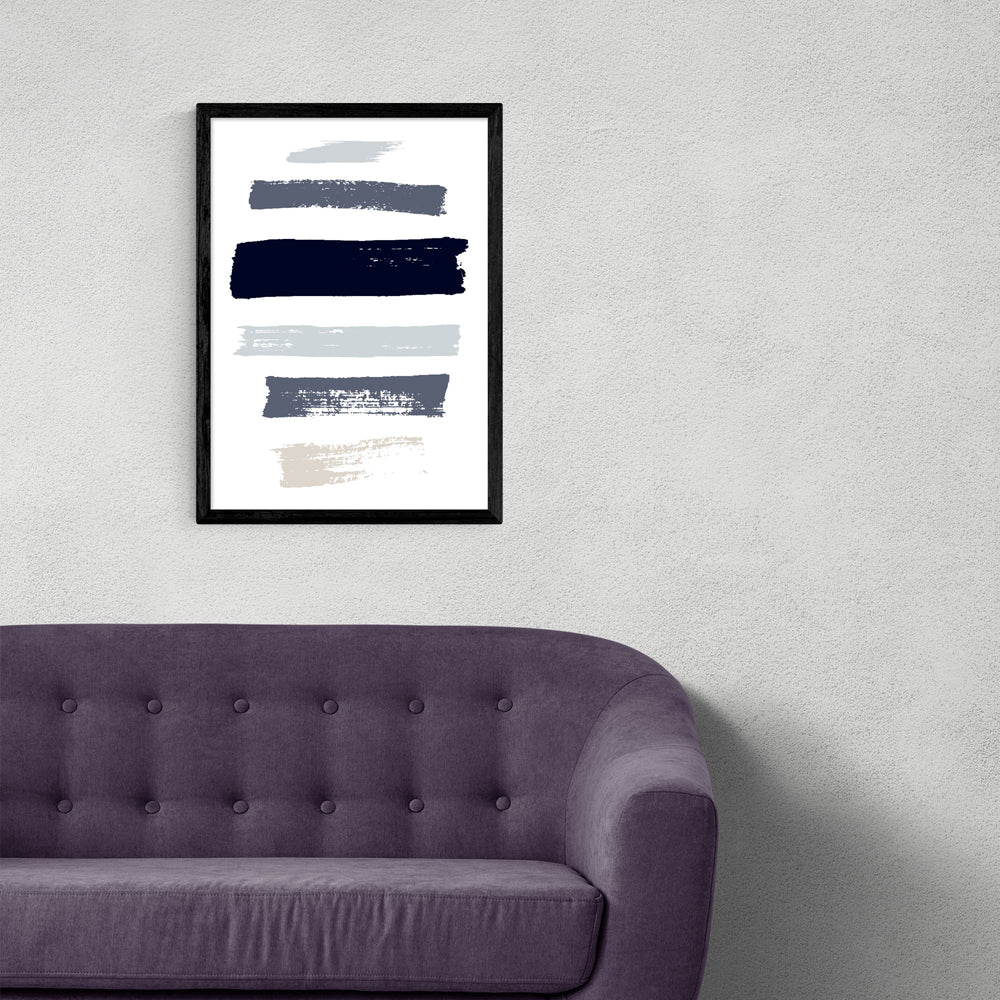 Product photograph of Tranquil By Honeymoon Hotel - A3 Black Framed Art Print from Olivia's
