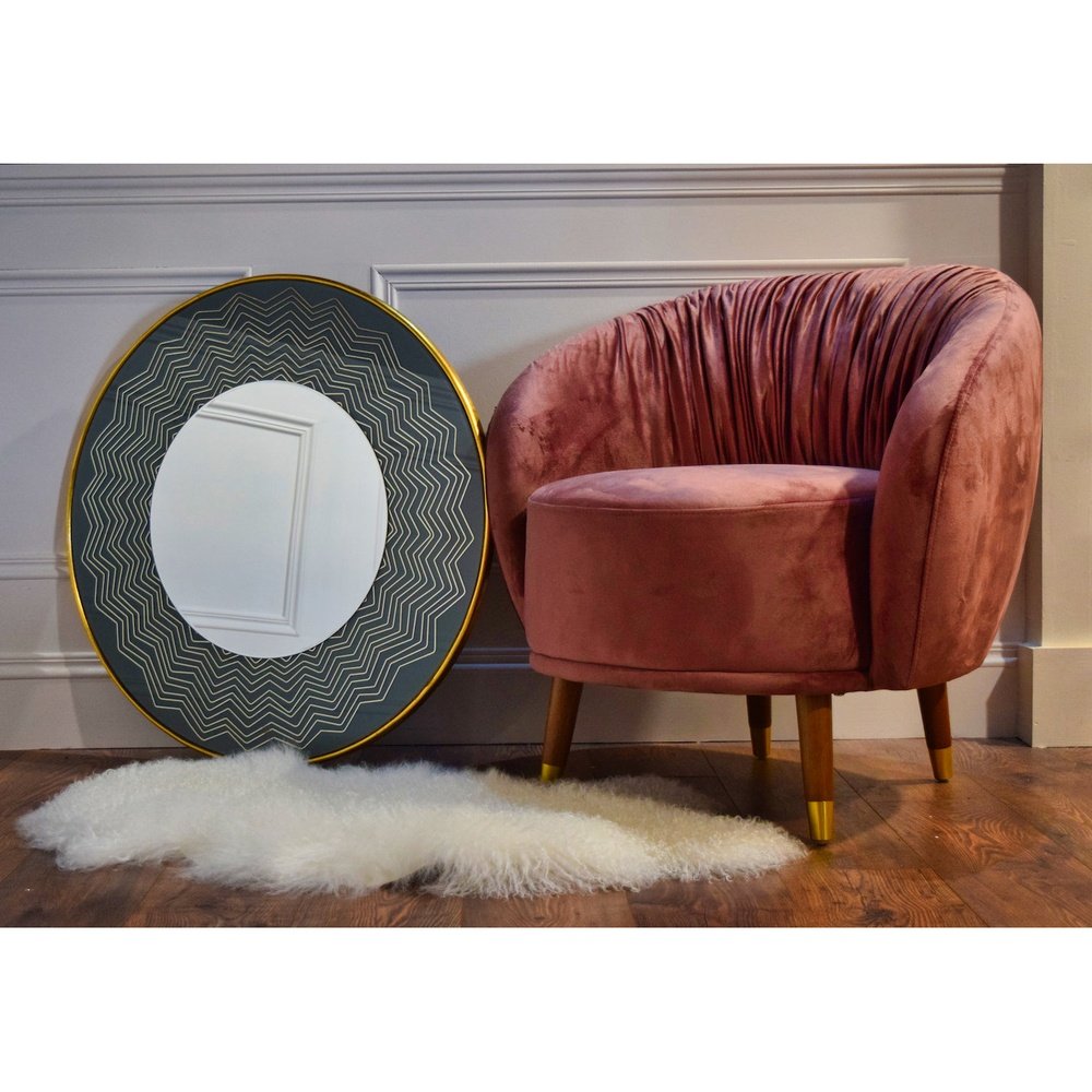 Product photograph of Mindy Brownes Liana Wall Mirror from Olivia's.