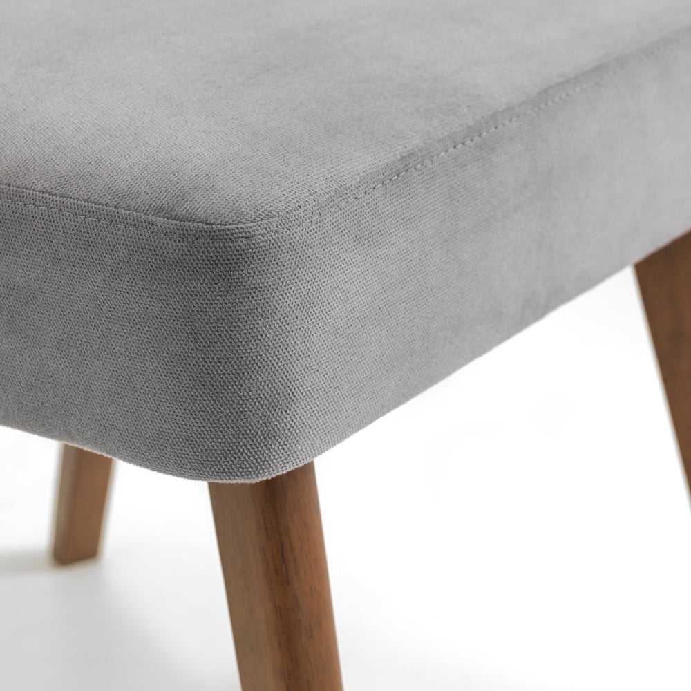 Product photograph of Olivia S Set Of 2 Hudley Dining Chairs In Dusk Grey from Olivia's.