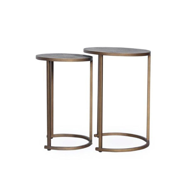 Product photograph of Olivia S Hampton Nest Of Tables Grey from Olivia's.