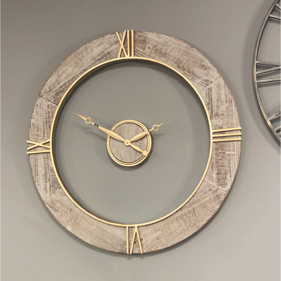 Libra Grey Floating Wall Clock Olivias