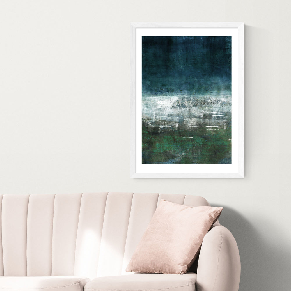 Product photograph of Deep Water By Iris Lehnhardt - A2 White Framed Art Print from Olivia's