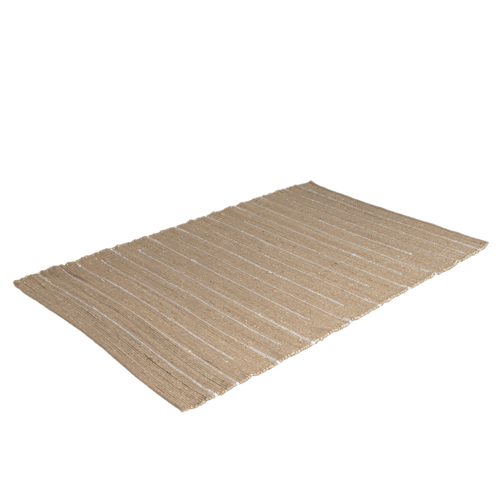 Product photograph of Native Home Woven Stripe Jute Rug 200 X 300 Cm from Olivia's.