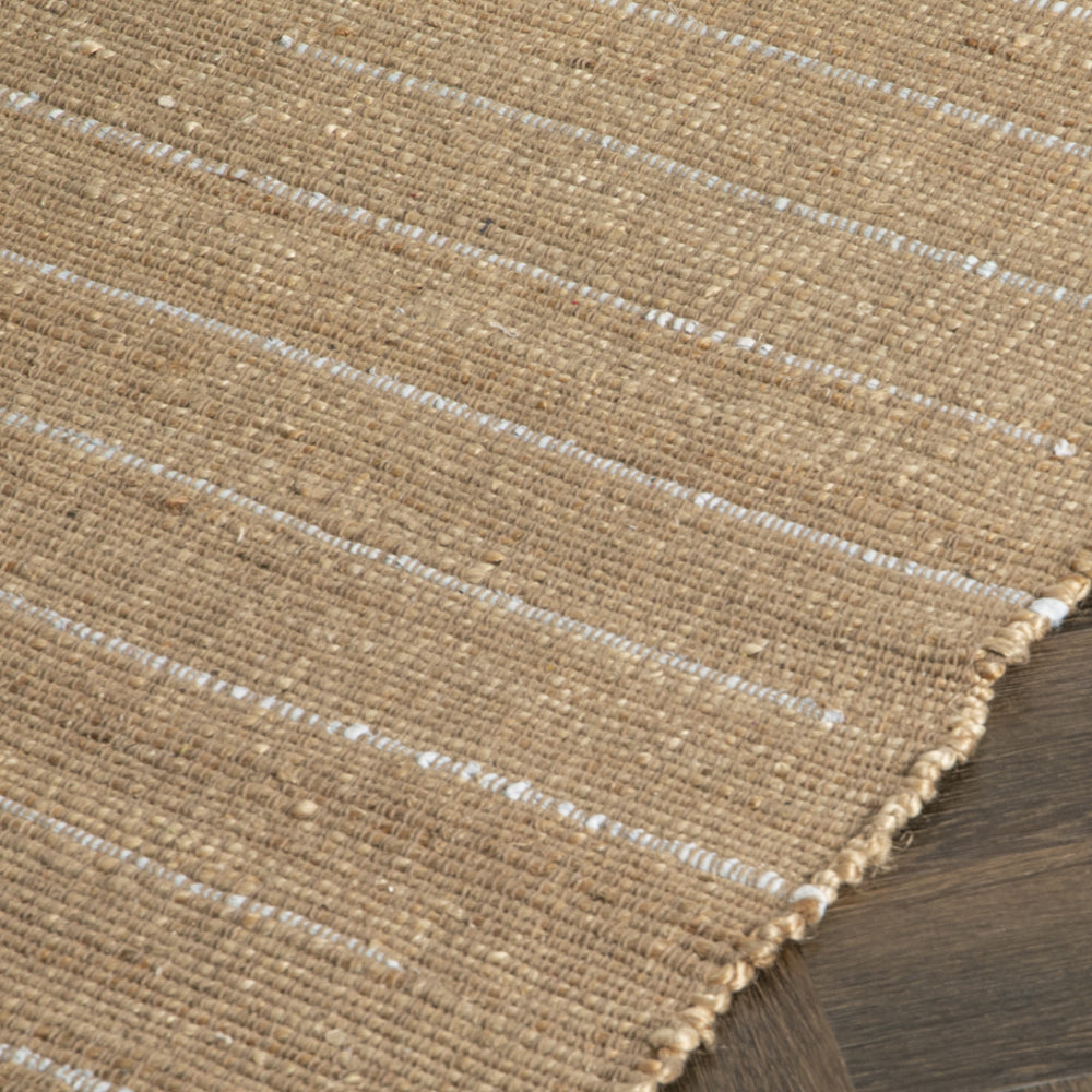 Product photograph of Native Home Woven Stripe Jute Runner Rug 60 X 230 Cm from Olivia's.