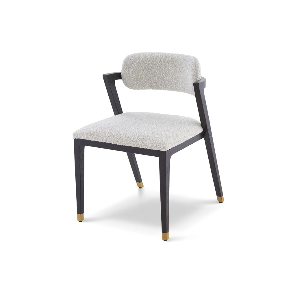 Product photograph of Liang Eimil Greta Dining Chair Boucle Sand from Olivia's
