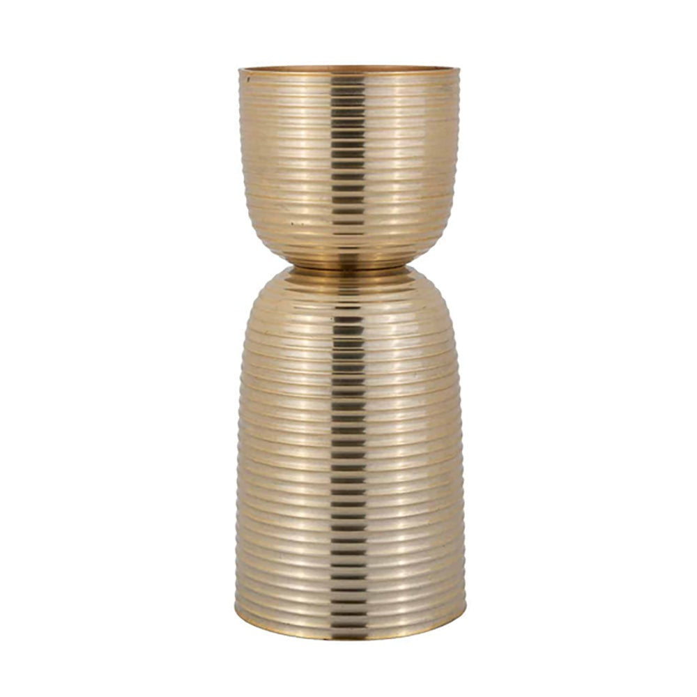 Product photograph of Richmond Jeral Gold Candle Holder from Olivia's