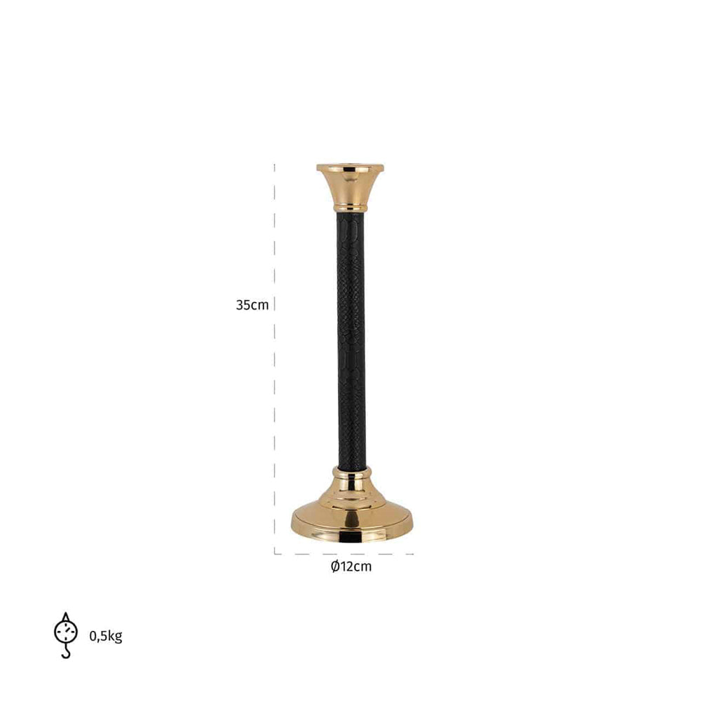 Product photograph of Richmond Niles Large Candle Holder from Olivia's.