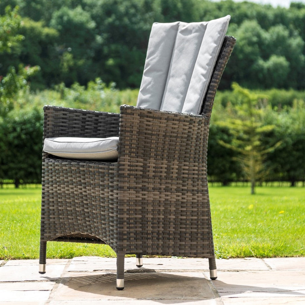 Product photograph of Maze La 4 Seat Bistro Set Grey from Olivia's.