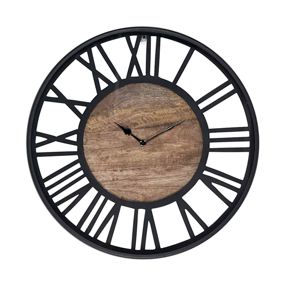 Product photograph of Richmond Scott Black Wall Clock from Olivia's