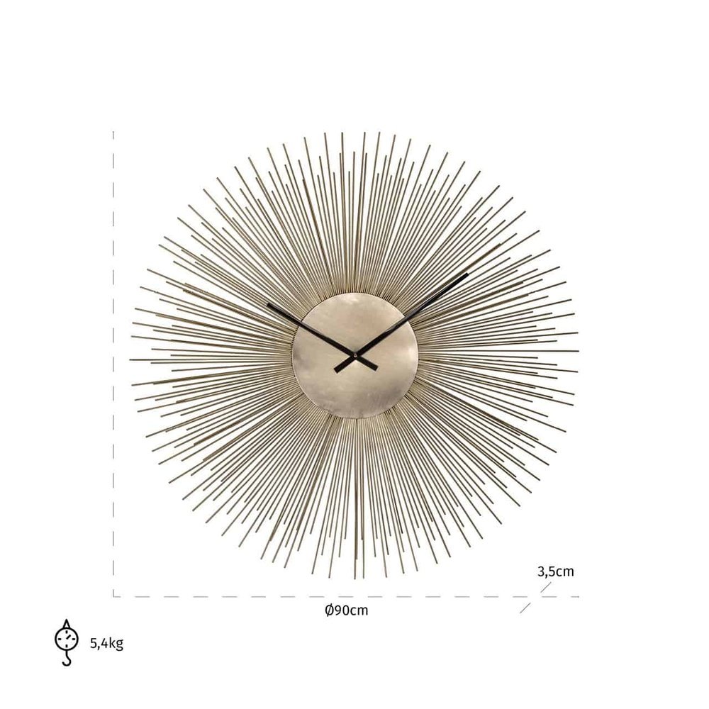 Product photograph of Richmond Chasin Clock - Discontinued from Olivia's.