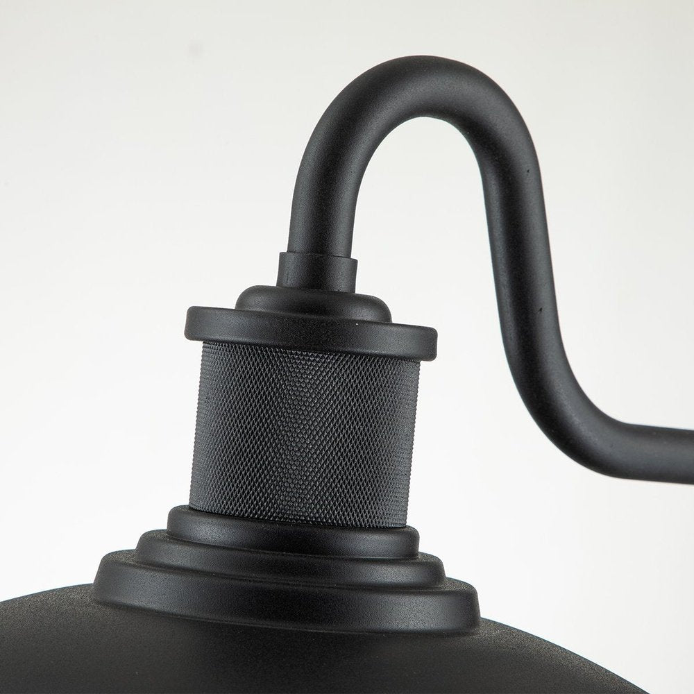 Product photograph of Kichler Allenbury 1 Light Outdoor Pendant In Textured Black from Olivia's.