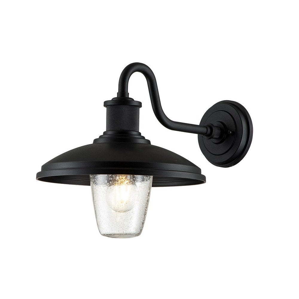 Kichler Allenbury 1 Light Outdoor Pendant In Textured Black